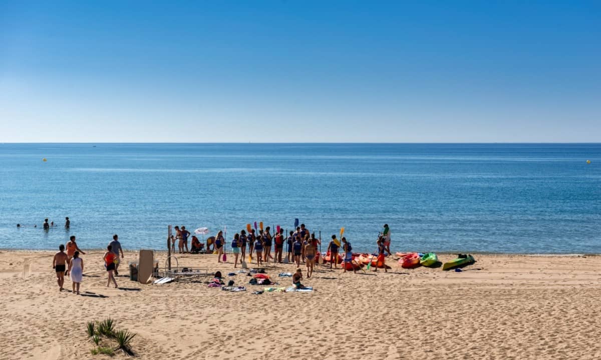 Camping-Les-Sablons-strand Camping-Les-Sablons-strand