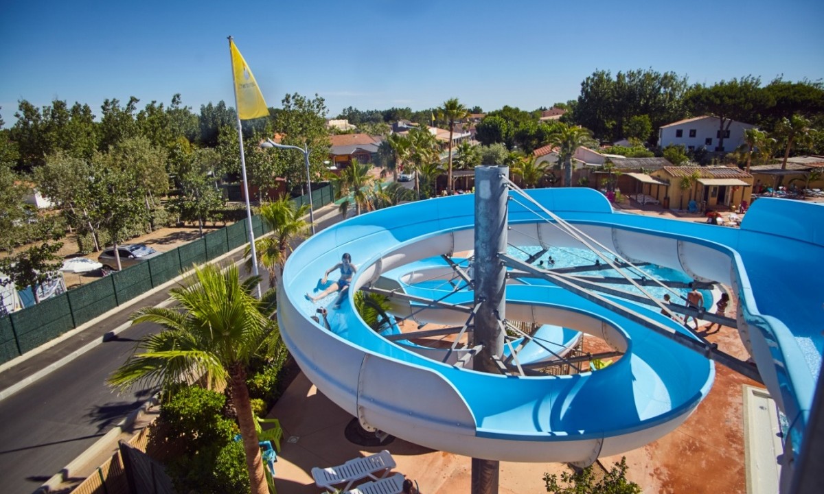 Camping-Nouvelle-Floride-glijbaan Camping-Nouvelle-Floride-glijbaan
