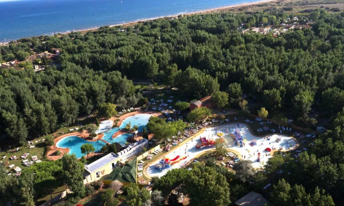 Camping-Le-Serignan-Plage-overzicht Camping-Le-Serignan-Plage-overzicht