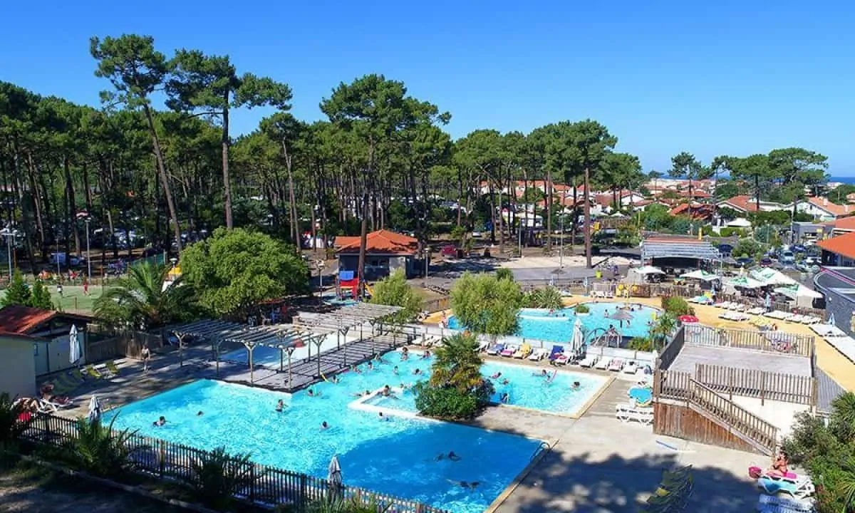Camping-Plage-Sud-overzicht Camping-Plage-Sud-overzicht