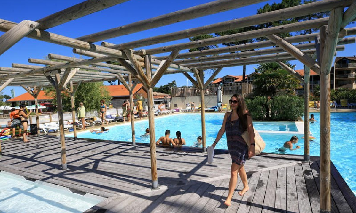 Camping-Plage-Sud-zwembad Camping-Plage-Sud-zwembad