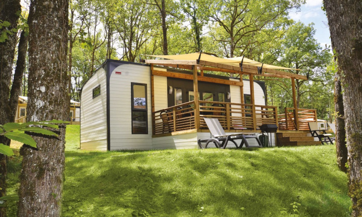 Camping-Resort-Spa-La-Rive-stacaravan Camping-Resort-Spa-La-Rive-stacaravan