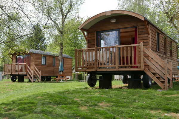 Camping Huttopia Wattwiller Pipowagens