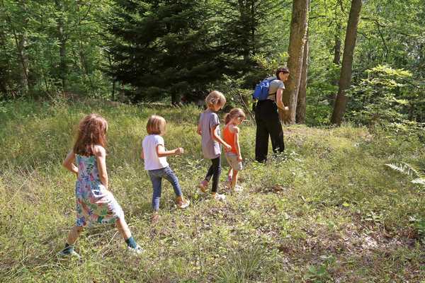 Camping Huttopia Wattwiller survival voor kinderen