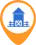Camping in een dorp icon
