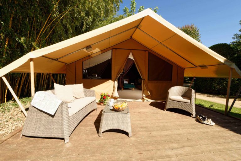 Camping Le Paradis lodgetent 768x513