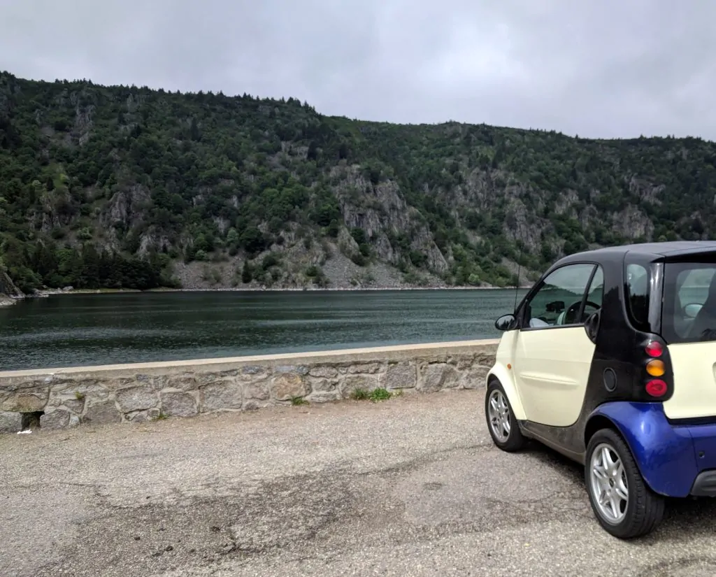 Wandeling-Lac-Blanc-Vogezen-parkeerplaats