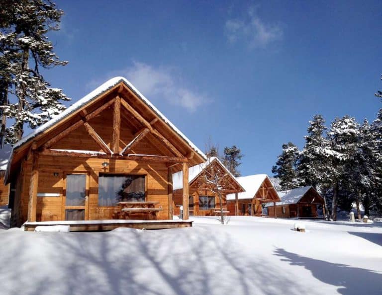 Camping Huttopia Font Romeu chalet huren wintersport 768x594