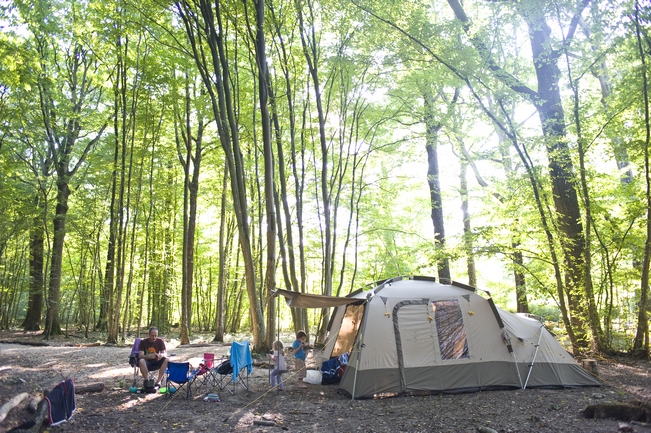 Camping Huttopia Rambouillet staanplaats