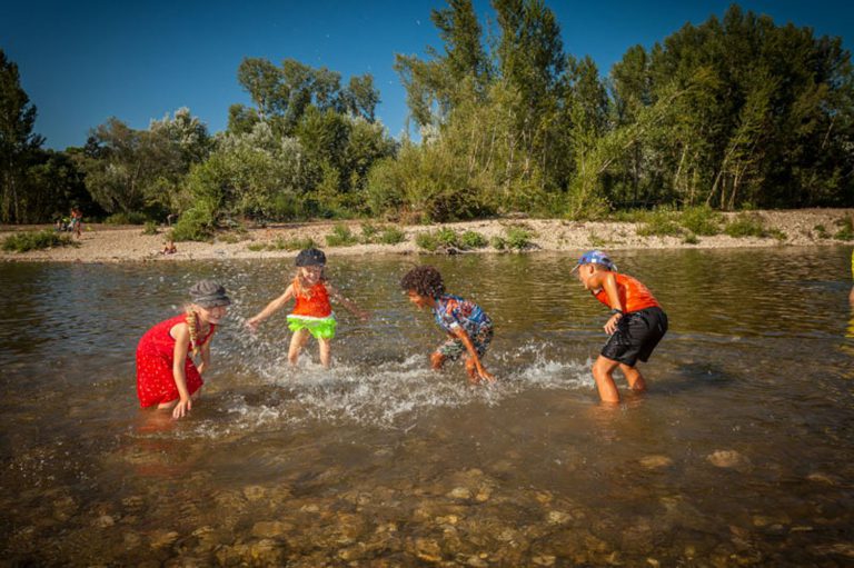 Camping La Sousta rivier Gardon 768x511