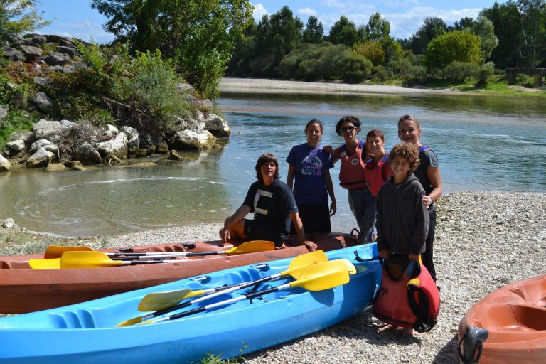 Camping les Plages de l Ain kanovaren 768x512
