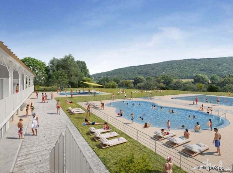 Camping de Besançon zwembad 768x570
