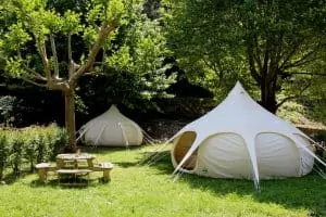 Tent huren op een camping