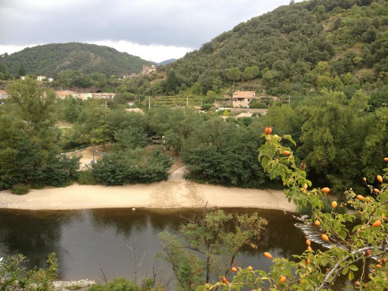 Camping La Charderie Ardeche strand 768x576