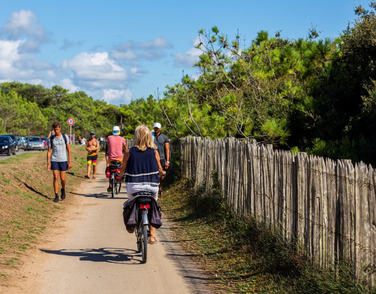 Camping Domaine de l Oree pad naar het strand 768x600